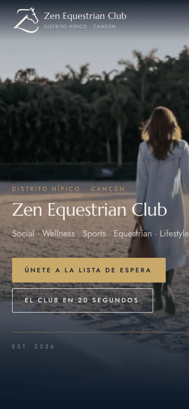 Sitio de ZEC en celular